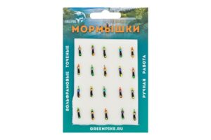 Мормышка Вольфрам Мотылек Ø2-0.3гр уп.20шт арт:179