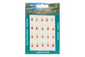 Мормышка Вольфрам Муравей Ø4-0.8гр уп.20шт арт:100