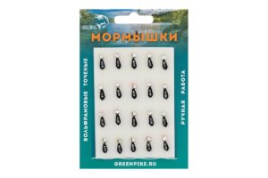 Мормышка Вольфрам Опарыш Ø4-1.0гр уп.20шт арт:194
