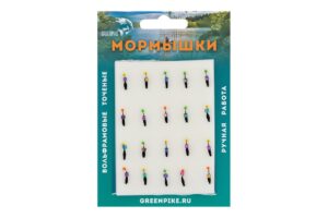 Мормышка Вольфрам Овсинка Ø1.5-0.25гр уп.20шт арт:180,1