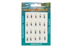 Мормышка Вольфрам Овсинка Ø2-0.3гр уп.20шт арт:182