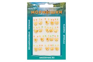 Мормышка Вольфрам Шумовая Ø4-1.0гр уп.20шт арт:141