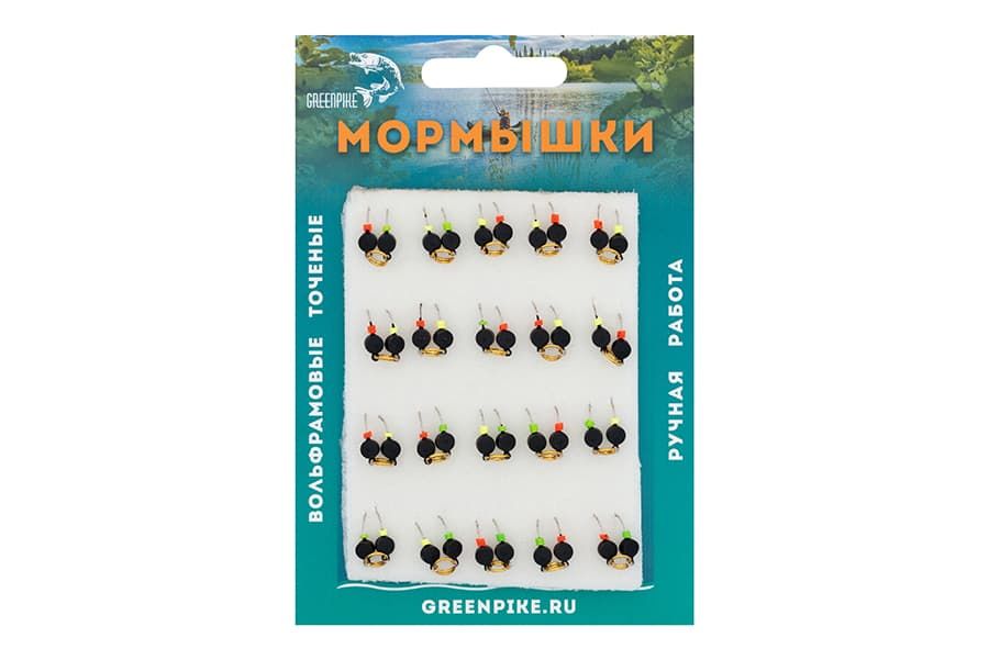 Мормышка Вольфрам Шумовая Ø4-1.0гр уп.20шт арт:142