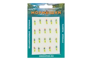 Мормышка Вольфрам Столбик Ø2-0.4гр уп.20шт арт:244