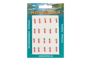 Мормышка Вольфрам Столбик Ø2-0.4гр уп.20шт арт:247