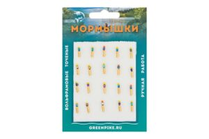 Мормышка Вольфрам Столбик Ø2-0.4гр уп.20шт арт:60