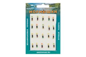 Мормышка Вольфрам Столбик Ø2-0.4гр уп.20шт арт:61,3