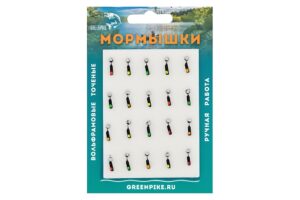 Мормышка Вольфрам Столбик Ø2-0.4гр уп.20шт арт:66,1
