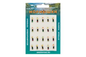Мормышка Вольфрам Столбик Ø2.5-0.6гр уп.20шт арт:32,1