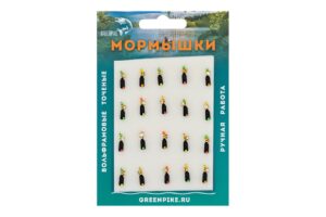 Мормышка Вольфрам Столбик Ø3-0.8гр уп.20шт арт:33