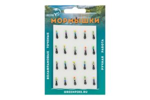 Мормышка Вольфрам Уралка Ø3-0.6гр уп.20шт арт:174,2