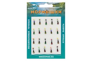Мормышка Вольфрам Уралка Ø3-0.6гр уп.20шт арт:175,1