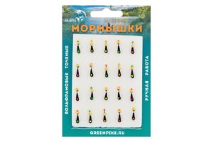Мормышка Вольфрам Уралка Ø3-0.6гр уп.20шт арт:175,2