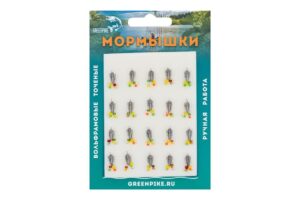 Мормышка Вольфрам Ведьма Ø2.5-0.5гр уп.20шт арт:001