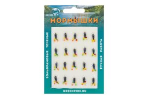 Мормышка Вольфрам Ведьма Ø2.5-0.5гр уп.20шт арт:002