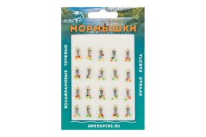 Мормышка Вольфрам Ведьма Ø2.5-0.5гр уп.20шт арт:013