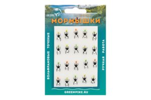 Мормышка Вольфрам Жук Ø3-0.6гр уп.20шт арт:108