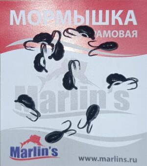 Мормышка вольфрамовая "Marlin's" ВЯТСКАЯ  Личинка-Коза №2 7101-199 уп.10шт
