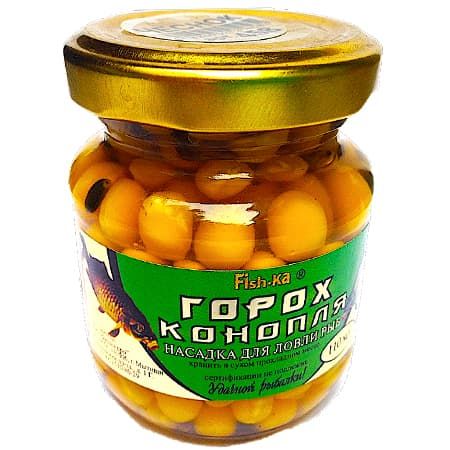 Насадка "Fish.ka" "Горох-Конопля" КОНОПЛЯ в стекле 110мл