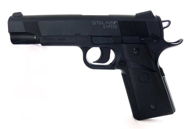 Пистолет пневматический Stalker S1911G (аналог "Colt 1911") к.4,5мм