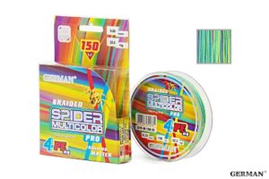 Плетенка Multicolor 4-PE 150m 0.25мм