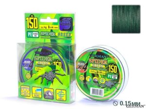 Плетенка SPIDER-GREEN 150m 0.08мм