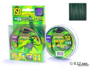 Плетенка SPIDER-GREEN 150m 0.12мм