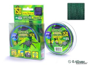 Плетенка SPIDER-GREEN 150m 0.40мм