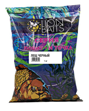 Прикормка ЛОВИТ И ТОЧКА Lion Baits "ЛЕЩ ЧЕРНЫЙ" 1 кг