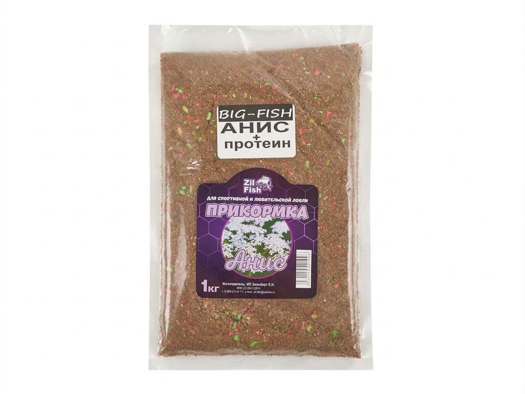 Прикормка ZIL-FISH "BIG-FISH" Анис 700гр