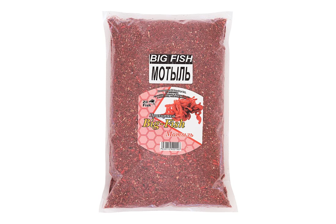 Прикормка ZIL-FISH "BIG-FISH" Мотыль 700гр