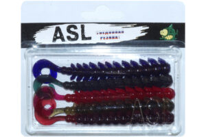 Съедобный силикон ASL «Бакси» цв.mix 2 L- 10см (4″) уп.5шт