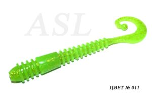 Съедобный силикон ASL «Джим» цв.011 L- 7.5см (3″) уп.7шт