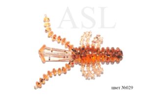 Съедобный силикон ASL «Мося» цв.029 L- 3см (1.2″) уп.10шт
