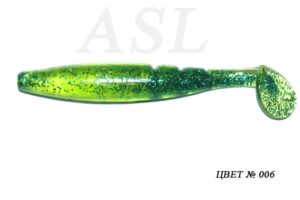 Съедобный силикон ASL «Самурай» цв.006 L- 10см (4″) уп.5шт