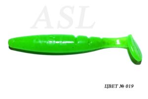 Съедобный силикон ASL «Самурай» цв.019 L- 12см (5″) уп.4шт