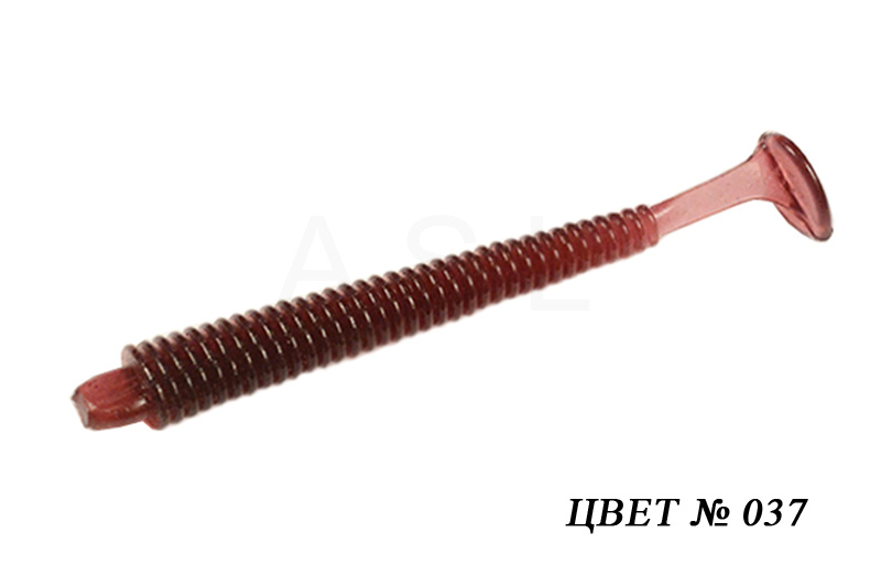 Съедобный силикон ASL «Свинг» цв.037 L- 7.5см (3″) уп.8шт