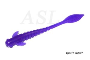 Съедобный силикон ASL «Вьюн» цв.007 L- 7.5см (3″) уп.7шт