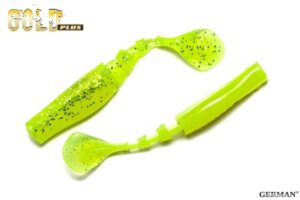 Съедобный силикон GOLD Plus "Gimli" 70мм / S01цвет. уп(5шт)
