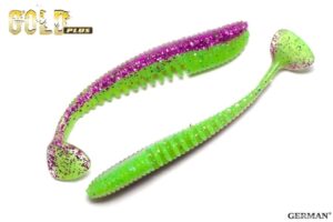 Съедобный силикон GOLD Plus "Kai"  75мм / 102цвет. уп(9шт)