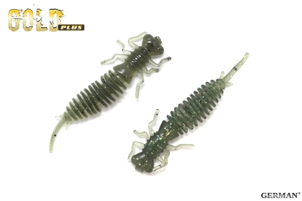 Съедобный силикон GOLD Plus "MaGGot" 50мм / 105цвет. уп(10шт)