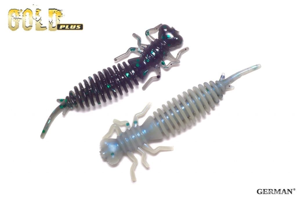 Съедобный силикон GOLD Plus "MaGGot" 65мм / 116цвет. уп(8шт)