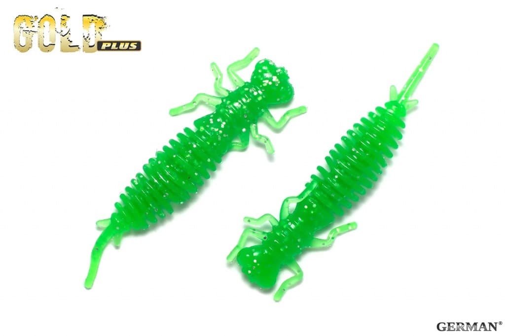 Съедобный силикон GOLD Plus "MaGGot" 65мм / 135цвет. уп(8шт)