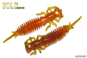 Съедобный силикон GOLD Plus "MaGGot" 85мм / 138цвет. уп(6шт)