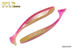 Съедобный силикон GOLD Plus "Gambit"  90мм / 110цвет. уп(7шт)
