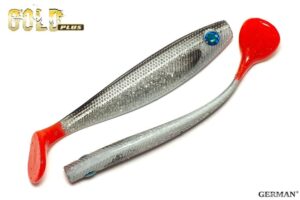 Съедобный силикон GOLD Plus "Goblin" 130мм / 120цвет. уп(5шт)