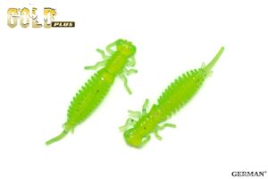 Съедобный силикон GOLD Plus "MaGGot" 50мм / 125цвет. уп(10шт)