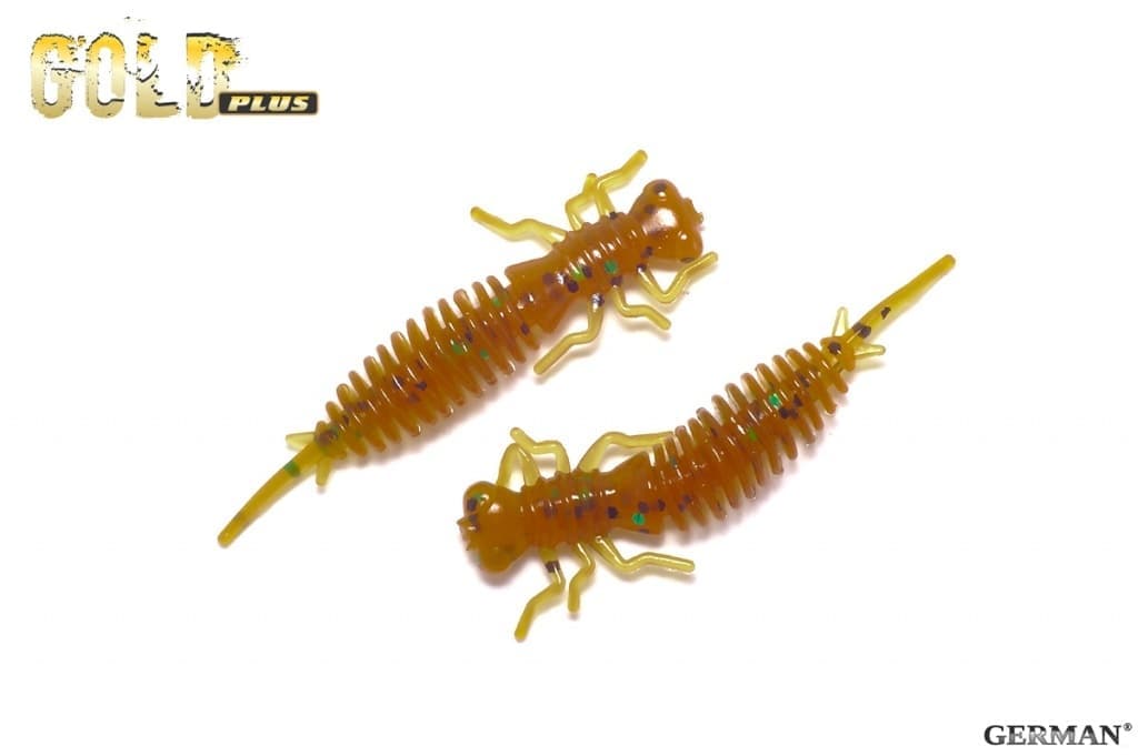 Съедобный силикон GOLD Plus "MaGGot" 50мм / 144цвет. уп(10шт)