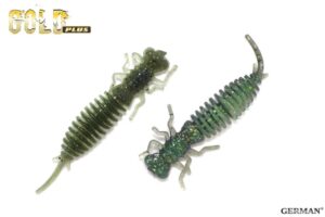 Съедобный силикон GOLD Plus "MaGGot" 65мм / 105цвет. уп(8шт)