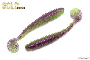 Съедобный силикон GOLD Plus "Venom" 95мм / 102цвет. уп(8шт)